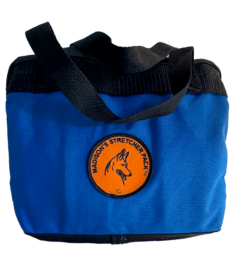 The front view of the "Original" Pet Stretcher Emergency Stretcher in a Bag - Carry as aPurse